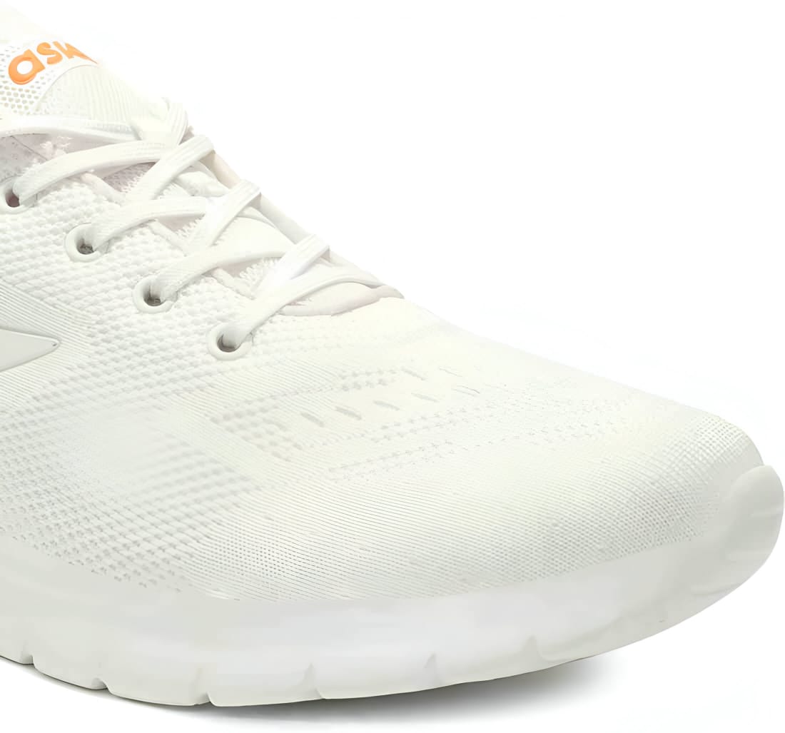 asian Delta-21 White Sports Running Shoes For Men
